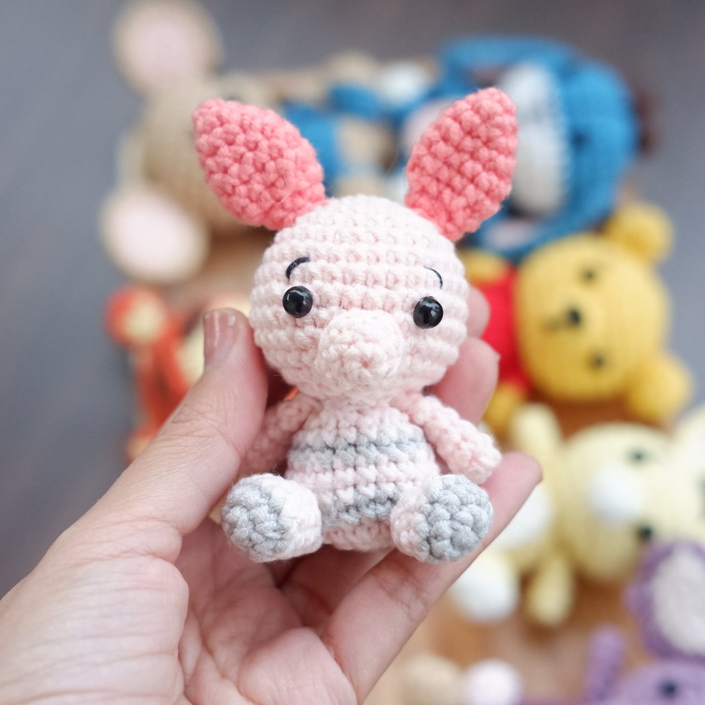 8in1 Pooh and Friends Crochet Patterns - Easy and Beginner Friendly Amigurumi PDF Instant Download