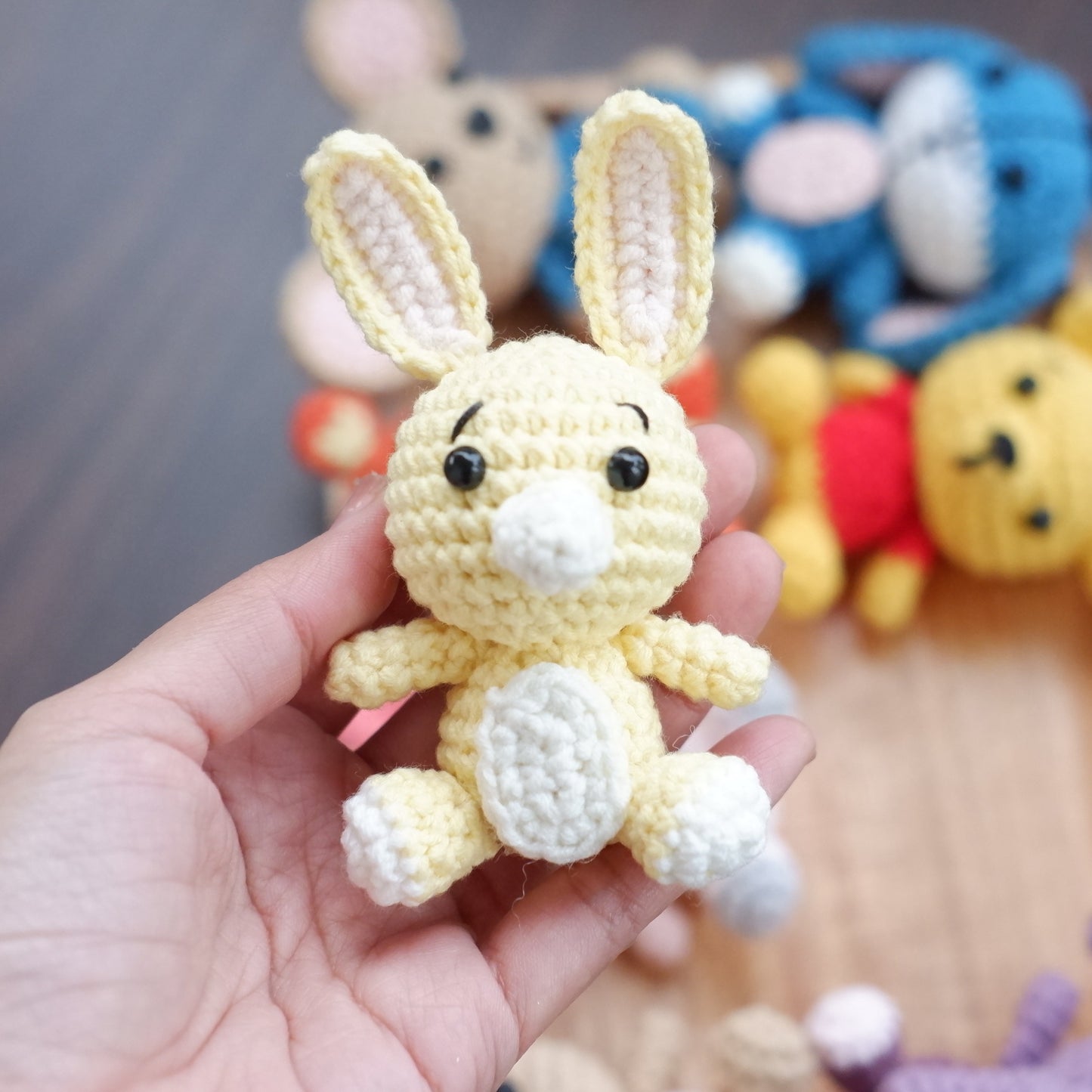 8in1 Pooh and Friends Crochet Patterns - Easy and Beginner Friendly Amigurumi PDF Instant Download