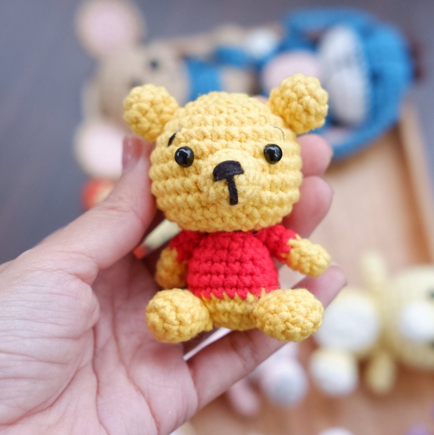 8in1 Pooh and Friends Crochet Patterns - Easy and Beginner Friendly Amigurumi PDF Instant Download