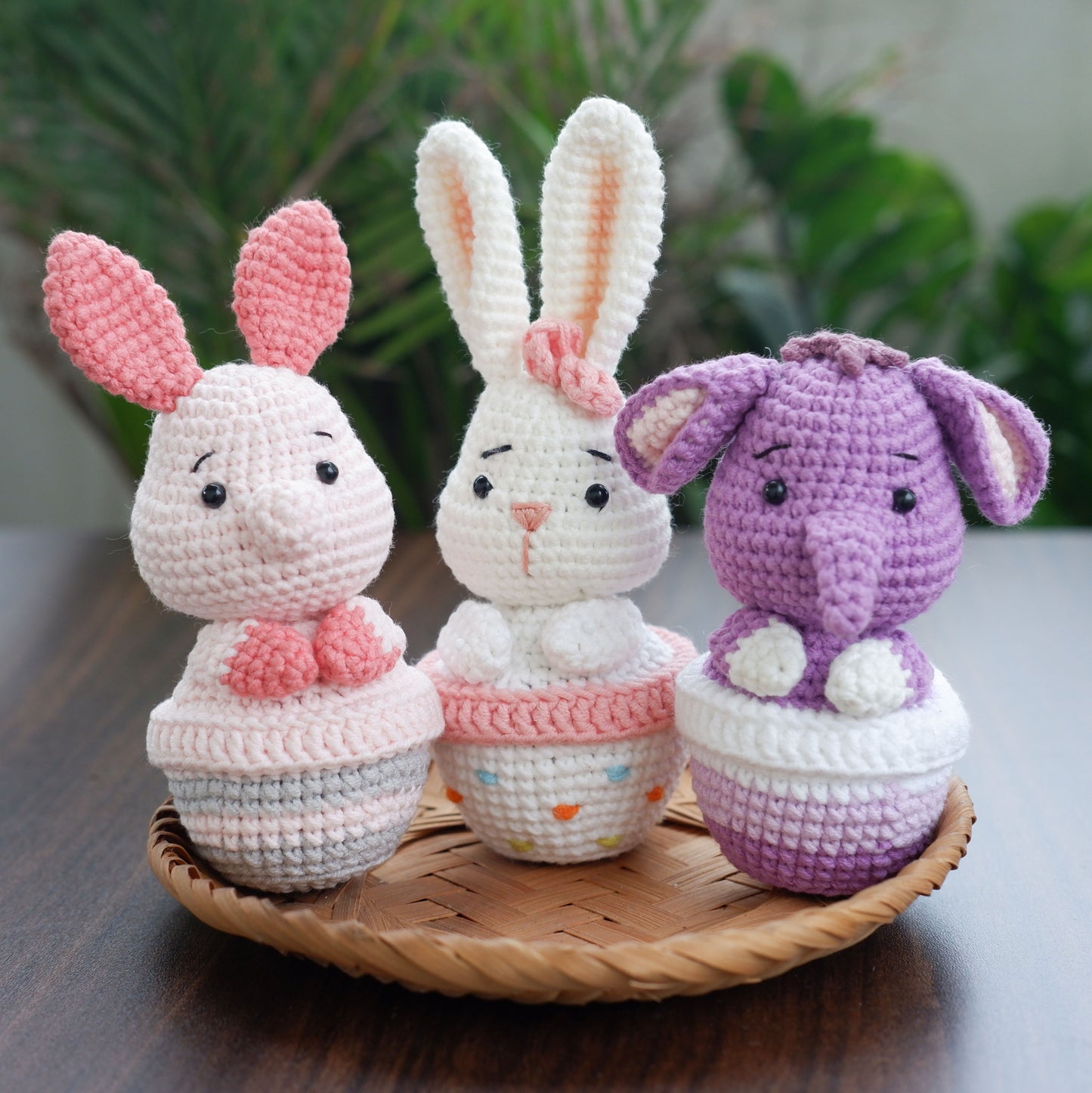 8in1 Cute Happy Easter Crochet Patterns - Instant Amigurumi Download Patterns