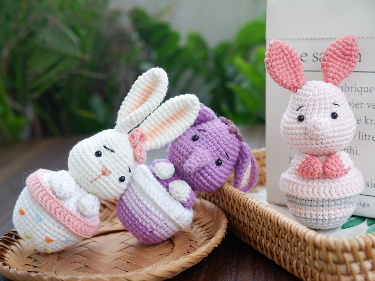 8in1 Cute Happy Easter Crochet Patterns - Instant Amigurumi Download Patterns